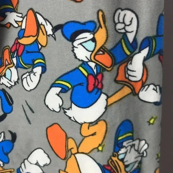 LULAROE WOMENS TALL AND CURVY DISNEY DONALD DUCK LEGGINGS - Picture 9 of 9